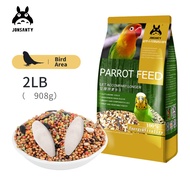 Jonsanty Complete Diet Budgie Food with Cuttlefish Bone 2lbs