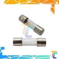 2pcs Glass Fuse 5a 250v 5*20 5*20mm 5000ma 5A AVR f5a Fast Fuse Glass motorcycle PC for breadboard