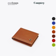 COUNTRY HIDE SEMPRE Top Grain Cowhide RFID Blocking Unisex Bi-Fold Money Clip Small Wallet CH06-HW20