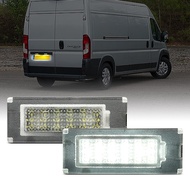 2Pcs For Fiat Ducato Peugeot Boxer Citroen Jumper Bus 2006-2020 Lancia Ypsilon 2003-2011 White LED N