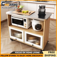 Table-Board Kitchen Cabinet Stainless Steel Dustproof Cabinet Door Kitchen Cabinet Storage