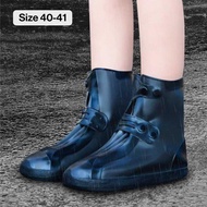Rhodey PVC Rainproof Shoe Covers 1 Pair with Buckle - F-100 - Black, 40-41 AM10 Alanmasbro10