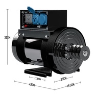 Brand new 10KW Small generator 220V single-phase motor Diesel/gasoline generator set All copper inne