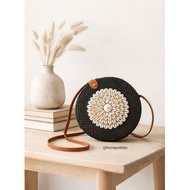 Homey Rattan | UCI RATTAN BAG | Rattan Shell Box | Rattan bag crafts | Original Lombok rattan bag
