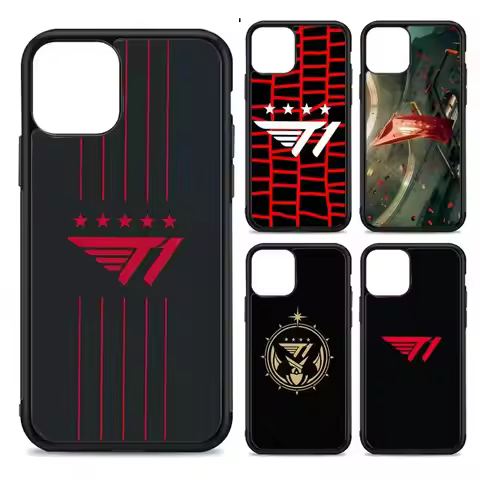 SKT T1 ESports For IPhone 17 16 15 14 13 Pro 12 11 Pro Max Hard PC+TPU Phone Cases Back Cover