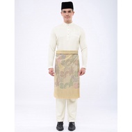 Baju Melayu Jakel Woolen Silky Slimfit Awal Ashaari Full Package FREE Samping &amp; Butang Baju Raya Nikah Tunang