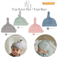 [TOMS] LITTLE PALMERHAUS (1pcs) Top Knot Baby Hat | Pointed Baby Hat | Hat Newborn BabyTALI Baby Hat