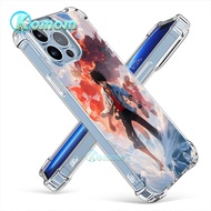 OPPO A74 4G A54 A94 A95 5G A52 A72 A92 A3s A12e A5s A12 A5 A9 2020 A35 2021 Transparent One Piece Co