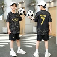 2023 Messi Ronaldo Jersey Set Football Uniform// Kualiti bagus baju seluar bola sepak kanak-kanak