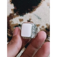 Yemeni abyadh agate ring box model/Abiyadh Yemeni agate ring abyadh Yemeni agate ring original natur