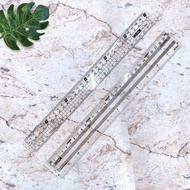 [COX Sanyan] 30cm Plastic Ruler Square Ruler Ruler Model Ruler Stencils