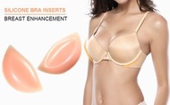 全城熱賣 - 《提胸聚攏》泳衣聚攏專用加厚胸墊 矽膠上薄下厚隱形nubra 3D立體防水豐胸墊 升Cup胸墊 內衣專用增厚型胸墊 小胸平胸專用胸墊 水餃墊 胸罩內墊插片 Push up bra 砵仔糕