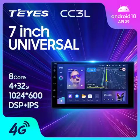 TEYES CC3L WIFI For Universal For Volkswagen For Nissan For Hyundai For Kia For Toyota Car Radio Vid