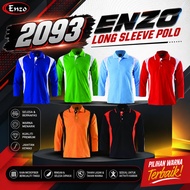 Enzo 2093 Long Sleeve Polo Unisex | Tshirt Polo Enzo 2093 Lengan Panjang