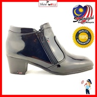 🔥Ready Stock🔥 KASUT KILAT PDRM / POLIS / UNIFORM WANITA DOUBLE ZIP - SAIZ BESAR PLUS SIZE JH388