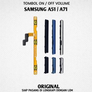TOMBOL Flexible On Off Volume Button Samsung A71 A715 / A51 A515 Flexible Power Volume Button Switch