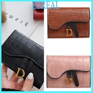 EZR 2024 Trifold Wallet Credit Card Bank Card Cash Holder Woman Girl Short Type Coin Purse Clutch Al