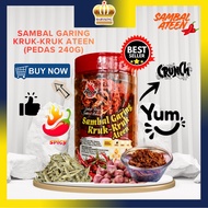 Original Sambal Garing Kruk Kruk Ateen (Pedas) (240g) by Ateen Kitchen