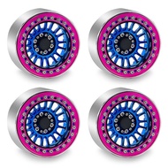 Alumimum Alloy 2.2 inch Beadlock Wheel Rims for 1/10 SCX10 90046 AXI03007 TRX4 TRX6 VS4-10 H8H Gen7 