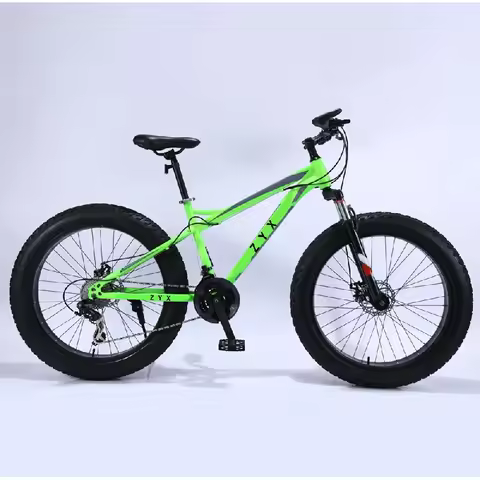 Full Suspension 4.0 Fat Tire Mountainbike Mountain Bike for Men Cycling Fat Bike Bicycle