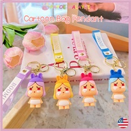 Payoe Kawaii Crybaby Keychain Crying Baby Doll Keychain Cartoon Crybaby Pendant Keychain Cute for Cr