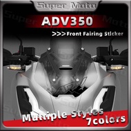 For Honda ADV350 Adv350 adv350 ADV 350 Motorcycle Waterproof Sticker Scooter Windshield Windscreen T