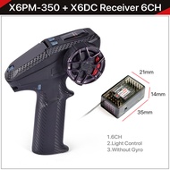 DUMBORC X6PM-350 RC Transmitter and Receiver Kit BL3F/X6FG/X6FP/X4FMG 2.4GHZ RC Controller 6CH Gyro 