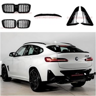 X3 X4 G01 G02 M POWER FRONT GRILL Spoiler Fender Vents STYLING CAR ACCESSORIES BODYKIT BMW