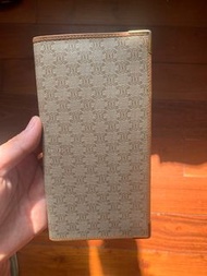 Celine vintage macadam long wallet