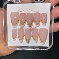 French Nails Healthy Nails Cute Bowsnatural