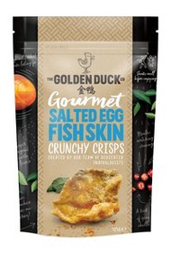 金鴨 - 鹹蛋魚皮 105克/包 (此日期前最佳:26年6月29日)