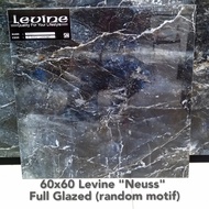 granit hitam galaksi 60x60 levine neuss lapis kaca (kilat) kw1