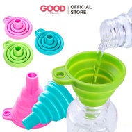 GOOD MADE - Portable Folding Silicone Funnel / Silicone Water Funnel / Multipurpose Oil Funnel Silic