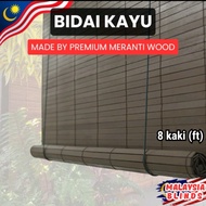 Bidai kayu outdoor wooden Blinds Outdoor Bidai Tingkap Woden Blind Outdoor Blind