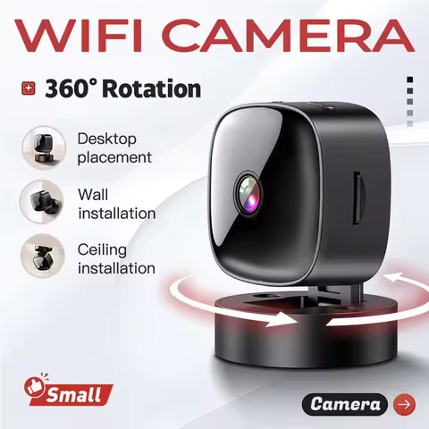 WiFi Camera Wireless Night Vision Camera HD Mini Camera Security Montion Detection Home Anti theft U