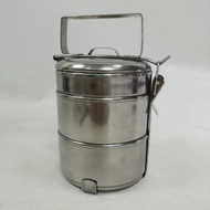 FC-10-2.5 Two &amp; Half Tier Stainless Steel Tiffin Carrier / Food Container / Food Carrier / Lunch Box / 饭格 / 饭盒 / 打包 / 便当