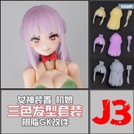 Sh STUDIO C2 1/12 MEGAMI equipment with three hair clips