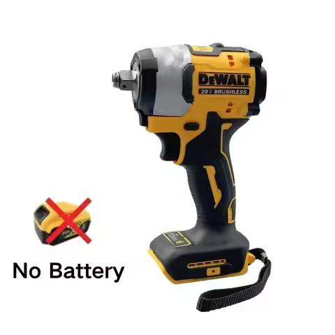 2025DEWALT DCF922 Wireless Impact Wrench Rechargeable High Torque 406Nm(Reverse) 1/2" 2500 RPM Unive
