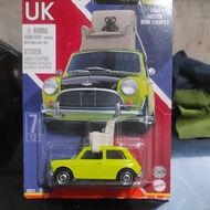 Matchbox 1964 Austin Mini Cooper card UK (Mr.bean)