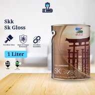 Skk Sk Gloss 1L For Wood & Metal Kayu Besi Frame Interior Paint Exterior Paint