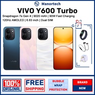 VIVO Y600 Turbo | Snapdragon 7s Gen 4 | 6.83 inch AMOLED | 9020 mAh Bluevolt Battery with 90W Flashc
