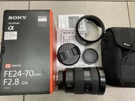 [保固一年] [高雄明豐] 95新 Sony 24-70mm GM 公司貨 盒單全 便宜賣 [b2529]