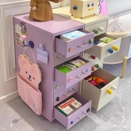 Under-the-Table Home Furniture ins Metal Cabinet Dopamine Factory Direct Sale Drawer-Type High-Value