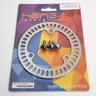 Motorcycle Original Heng Gold Wheel Speed Sensor Disc + Bolts for Yamaha Nmax Aerox Xmax - Accessori