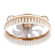 YIVA CEILING FAN LED DECORATIVE CL2001 65W 3C GOLD