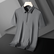 Men Polo Shirt Cool Thin Oversized 5XL 6XL 7XL Plus Size T Shirt 2024 Breathable Fashion Short Sleev