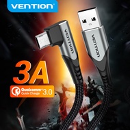 Vention Micro USB Cable 3A Micro USB Fast Charging Date Cable USB 2.0 A Male To Micro USB Male Nylon