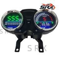 For GN 125 LED Digital Speedometer Odometer Gauge For Suzuki GN125F GN125 GN150 Digital Meter Assemb