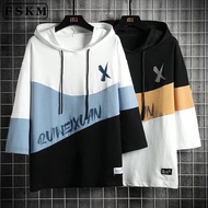 Summer Loose Casual Hard Rock Hip Hop Hoodie Short Sleeve T-shirt Men Baju T Shirt Lelaki