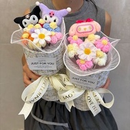 kuromi 畢業 情人節 花束 公仔 my melody 玉桂狗 肉桂狗 cinnamoroll 布丁狗 布甸狗 pc狗 pochacco 送禮 生日 禮物 週年 紀念 生日禮物 畢業花束